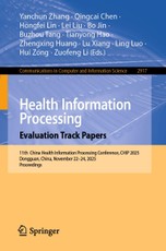 Health Information Processing. Evaluation Track Papers