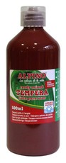 Guašas (tempera) ALPINO 500ml rudas