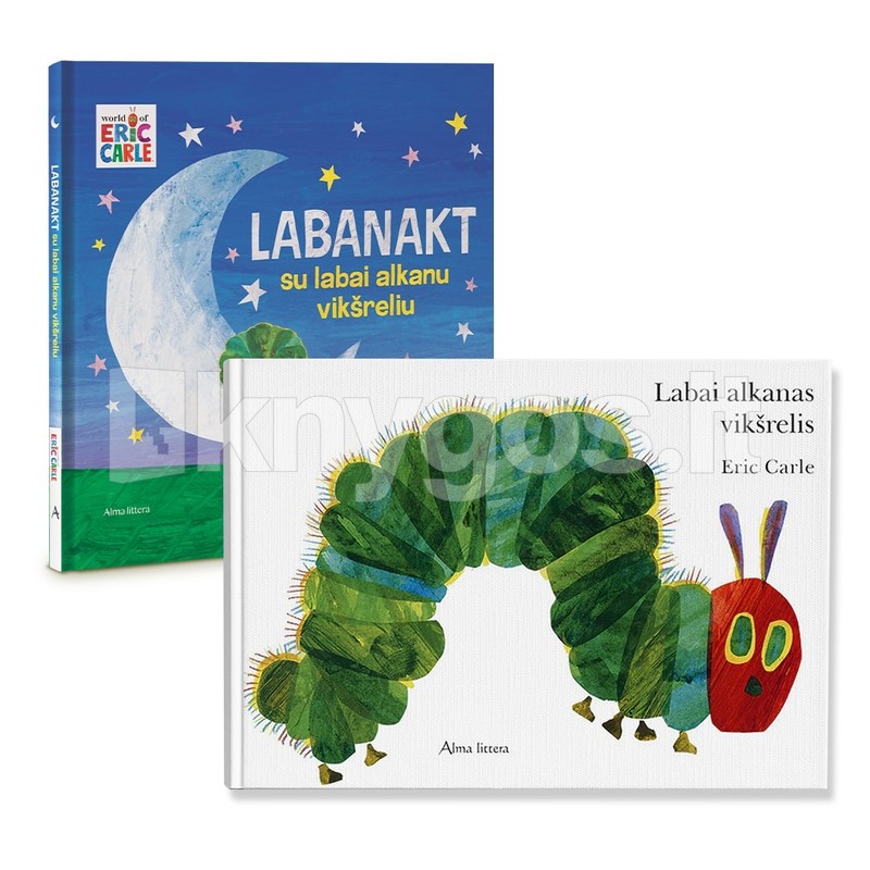 Labai alkano vikšrelio 2 knygų rinkinys: Labai alkanas vikšrelis ...