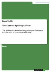 The German Spelling Reform