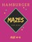 Hamburger Mazes For Kids Age 4-6