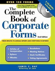 Complete Book of Corporate Forms