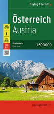 Österreich, Straßenkarte 1:300.000, freytag & berndt