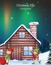 Christmas Elfs Coloring Book 1