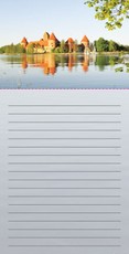 Bloknotas su magnetu. Trakai
