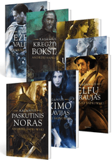 Andrzej Sapkowski 7 knygų rinkinys: Raganius