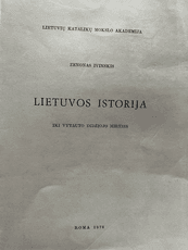 Lietuvos istorija iki Vytauto Didžiojo mirties
