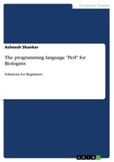The programming language "Perl" for Biologists