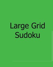 Large Grid Sudoku