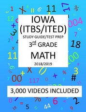 3rd Grade IOWA ITBS ITED, 2019 MATH, Test Prep