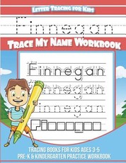 Finnegan Letter Tracing for Kids Trace my Name Workbook