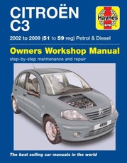 Citroen C3 Petrol & Diesel (02 - 09) Haynes Repair Manual