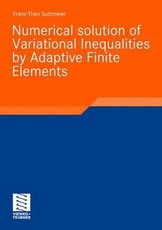Numerical Solution of Variational Inequalities by Adaptive Finite Elements