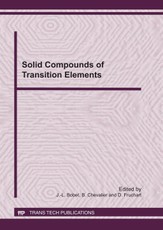 Solid Compounds of Transition Elements