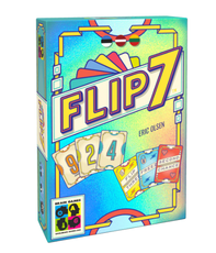 Stalo žaidimas „Flip 7“