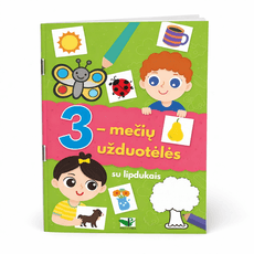 3-mečių užduotėlės su lipdukais