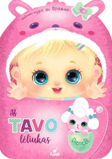 Aš tavo lėliukas. Spalvinimo knygelė su lipdukais