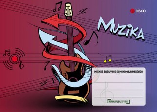 Formulių sąsiuvinis muzikai DISCO