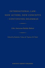 International Law: New Actors, New Concepts - Continuing Dilemmas
