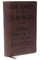 Kjv, Personal Size Reference Bible, Verse Art Cover Collection, Genuine Leather, Brown, Red Letter, Comfort Print