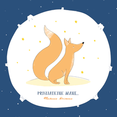 Mažojo princo atvirukas: prisijaukink mane