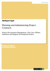 Planning and Administering Project Contracts