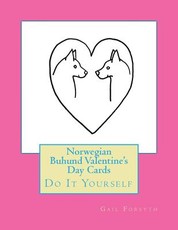 Norwegian Buhund Valentine's Day Cards
