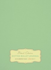 Large 8.5 x 11 Dotted Bullet Journal (Sea Foam Green #16) Hardcover - 245 Numbered Pages