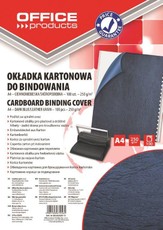 Įrišimo nugarėlės OFFp A4 250g 100lap. t.mėlynos
