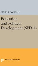 Education and Political Development. (Spd-4), Volume 4
