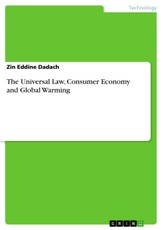 The Universal Law, Consumer Economy and Global Warming