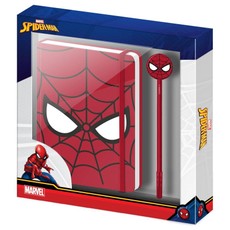 Užrašų knygelės ir tušinuko rinkinys „Marvel: Spider-Man“