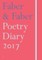 Faber & Faber Poetry Diary 2017