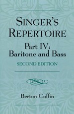 The Singer's Repertoire, Part IV