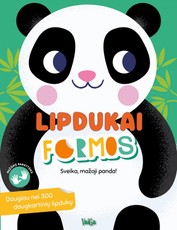 Sveika, mažoji panda! Lipdukai – formos