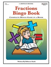 Fractions Bingo Book