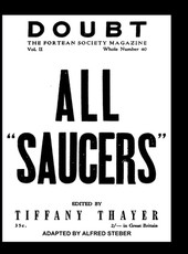 ALL SAUCERS Doubt. THE FORTEAN SOCIETY MAGAZINE. Vol. II. Number. 40.