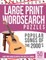 Large Print Wordsearches Puzzles Popular Songs of 2000s
