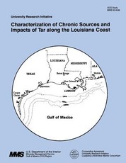 Characterization of Chronic Sources and Impacts of Tar along the Louisiana Coast