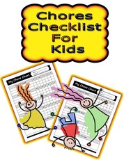 Chores Checklist for Kids
