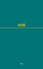 Recueil Des Cours, Collected Courses, Tome 456