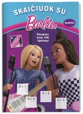 Skaičiuok su Barbie. Sudėtis. Daugiau kaip 100 lipdukų