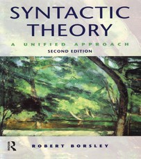 Borsley, R: Syntactic Theory