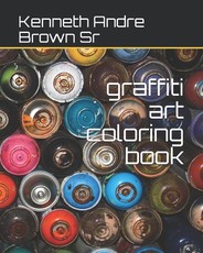 graffiti art coloring book