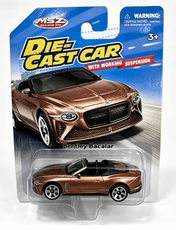 MSZ Automobilio modelis 2020 Bentley Bacalar, skalė 1:64