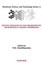 Recent Advances in Gas Separation by Microporous Ceramic Membranes