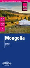 Reise Know-How Landkarte Mongolei | Mongolia (1:1.600.000)