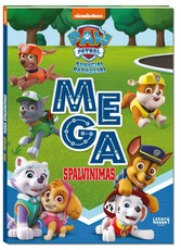 Šunyčiai patruliai. Mega spalvinimas