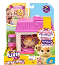 Figūrėlė Little Live Pets – Mama Surprise: mini žiurkėnas