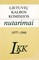 Lietuvių kalbos komisijos nutarimai 1977-1998